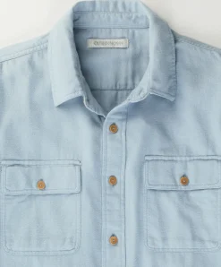 Men Outerknown Dillon Two-Pocket Flannel Shirt