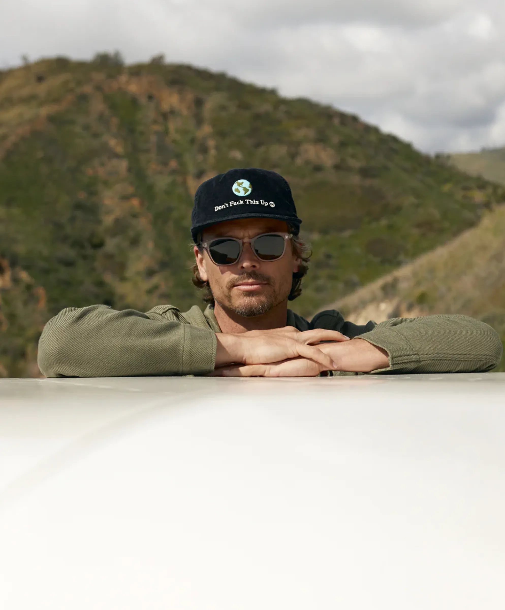 Men Outerknown Don'T Fuck This Up Cord 5-Panel Hat