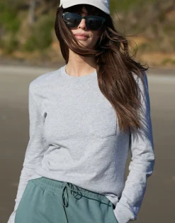 Women Outerknown Groovy L/S Boy Tee