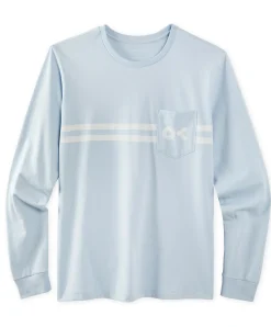 Men Outerknown Nostalgic Stripe L/S Pocket Tee