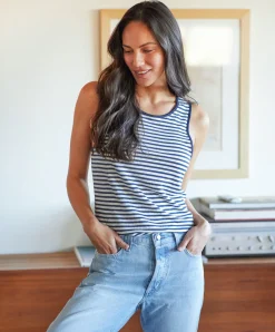 Women Outerknown Offshore Linen Tank