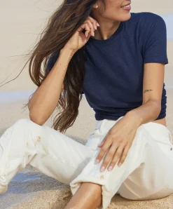 Women Outerknown Offshore Linen Tee