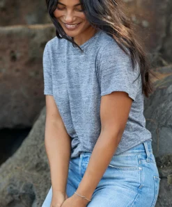 Women Outerknown Offshore Linen Tee