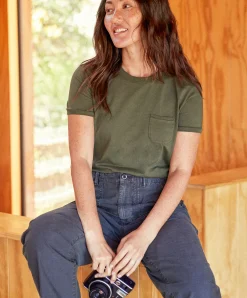 Women Outerknown Sojourn Shrunken Pocket Tee
